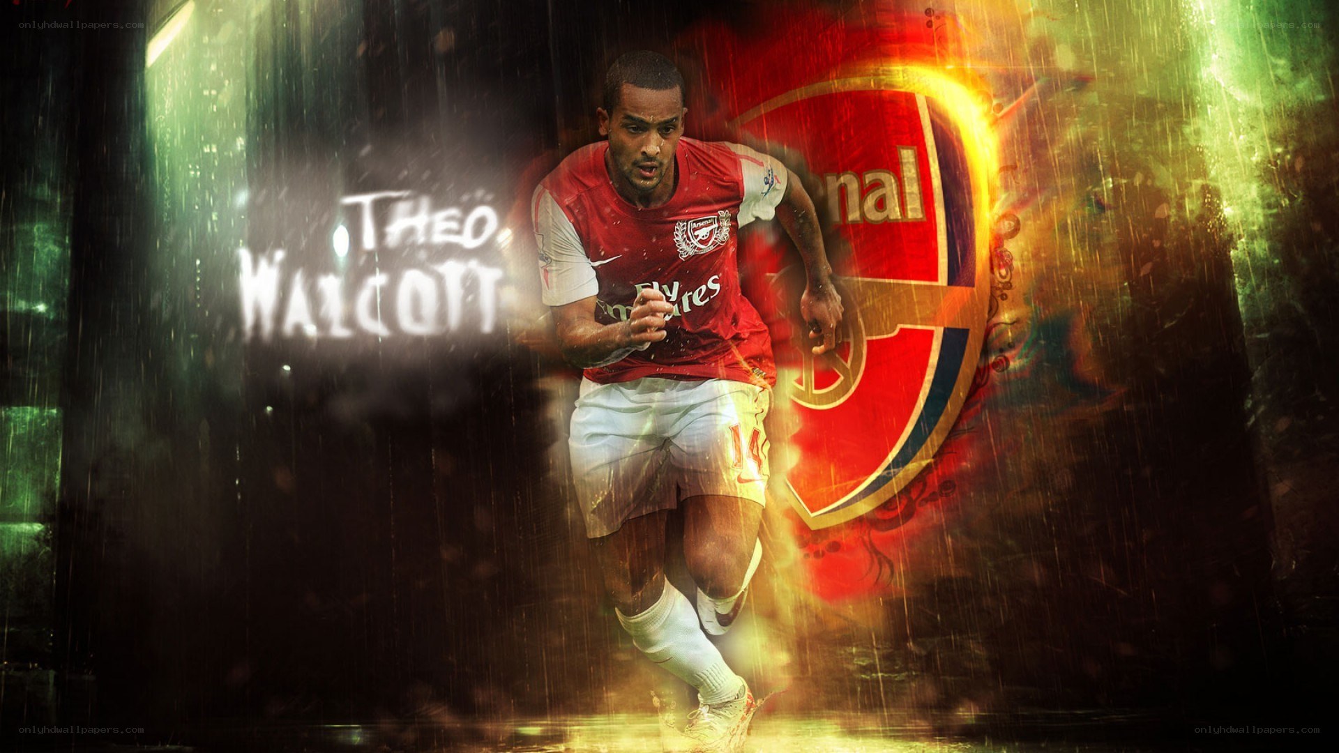 Theo Walcott Arsenal player