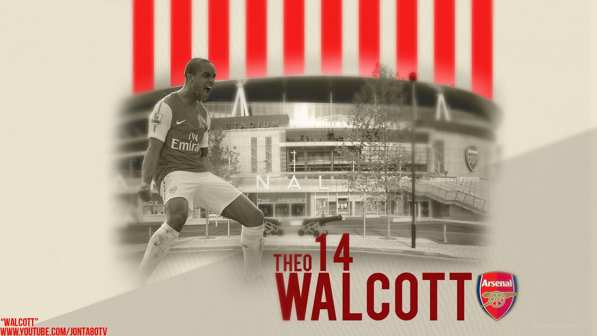 Theo Walcott Arsenal wallpaper
