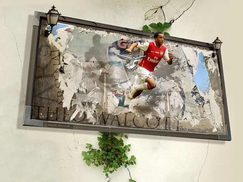 Theo Walcott Running