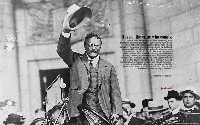 Theodore Roosevelt quote image