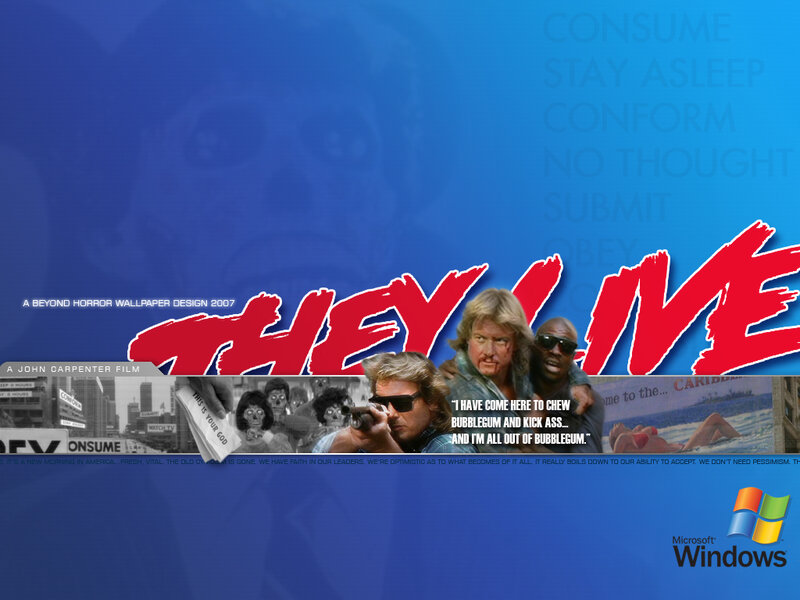 They Live movie wallpaper