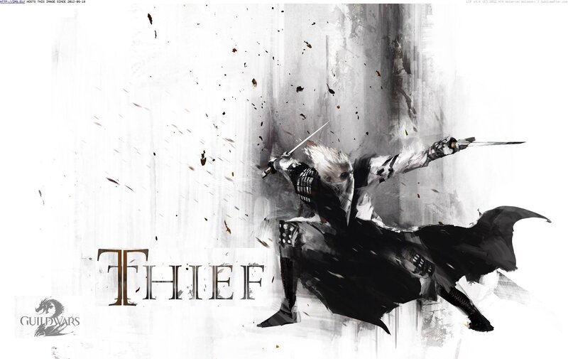 Thief character from Guild Wars 2