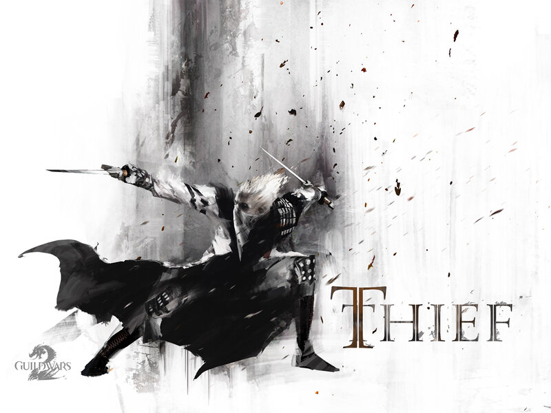 Thief character from Guild Wars 2