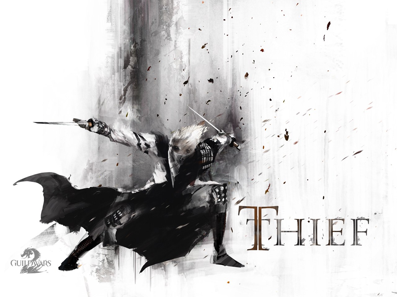 Thief character from Guild Wars 2