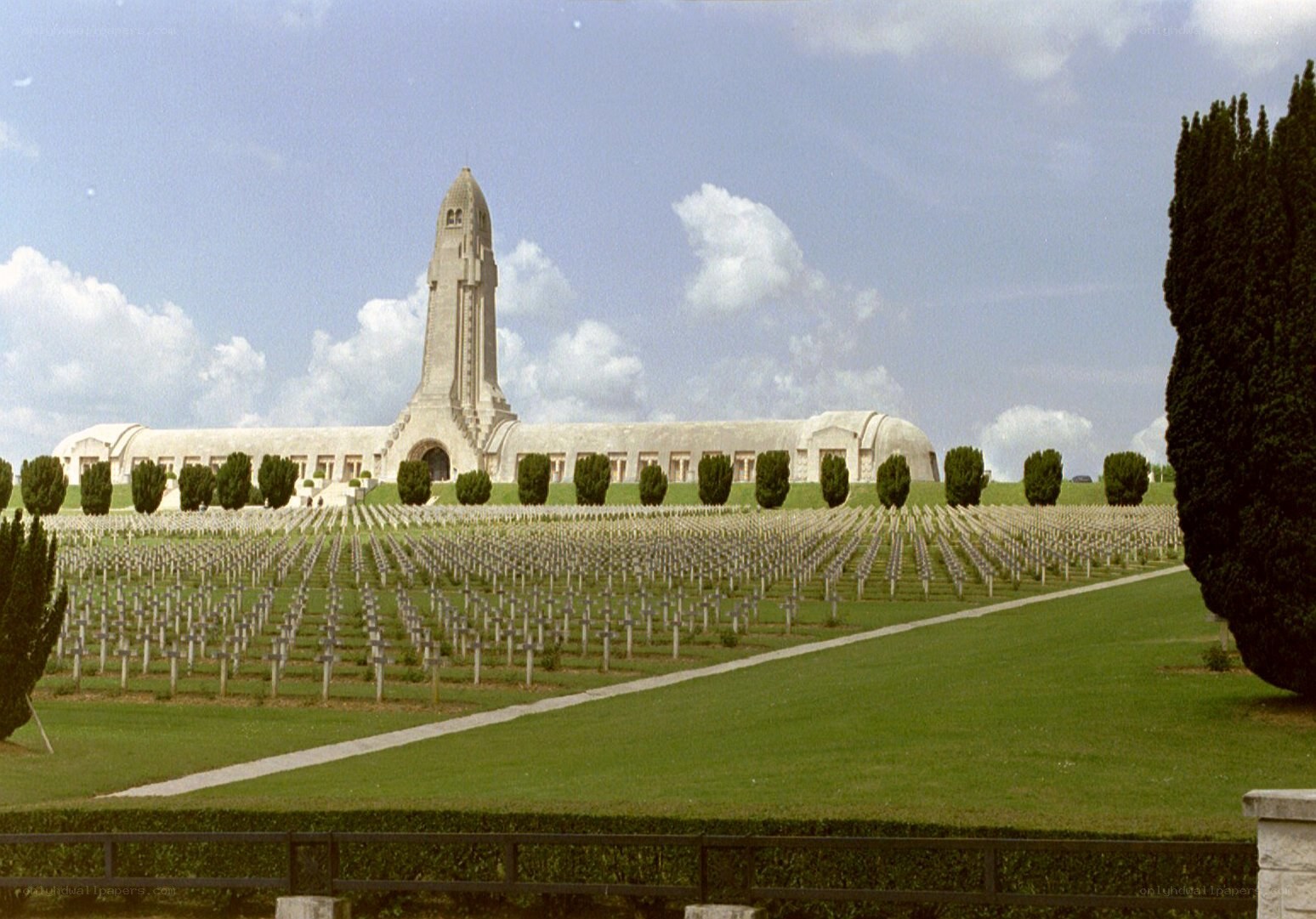 Thiepval Memorial and cemetery
