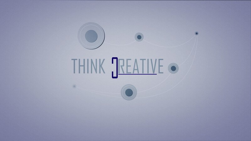 Think Creative logo animation