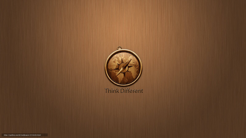 Think Different Compass Wallpaper