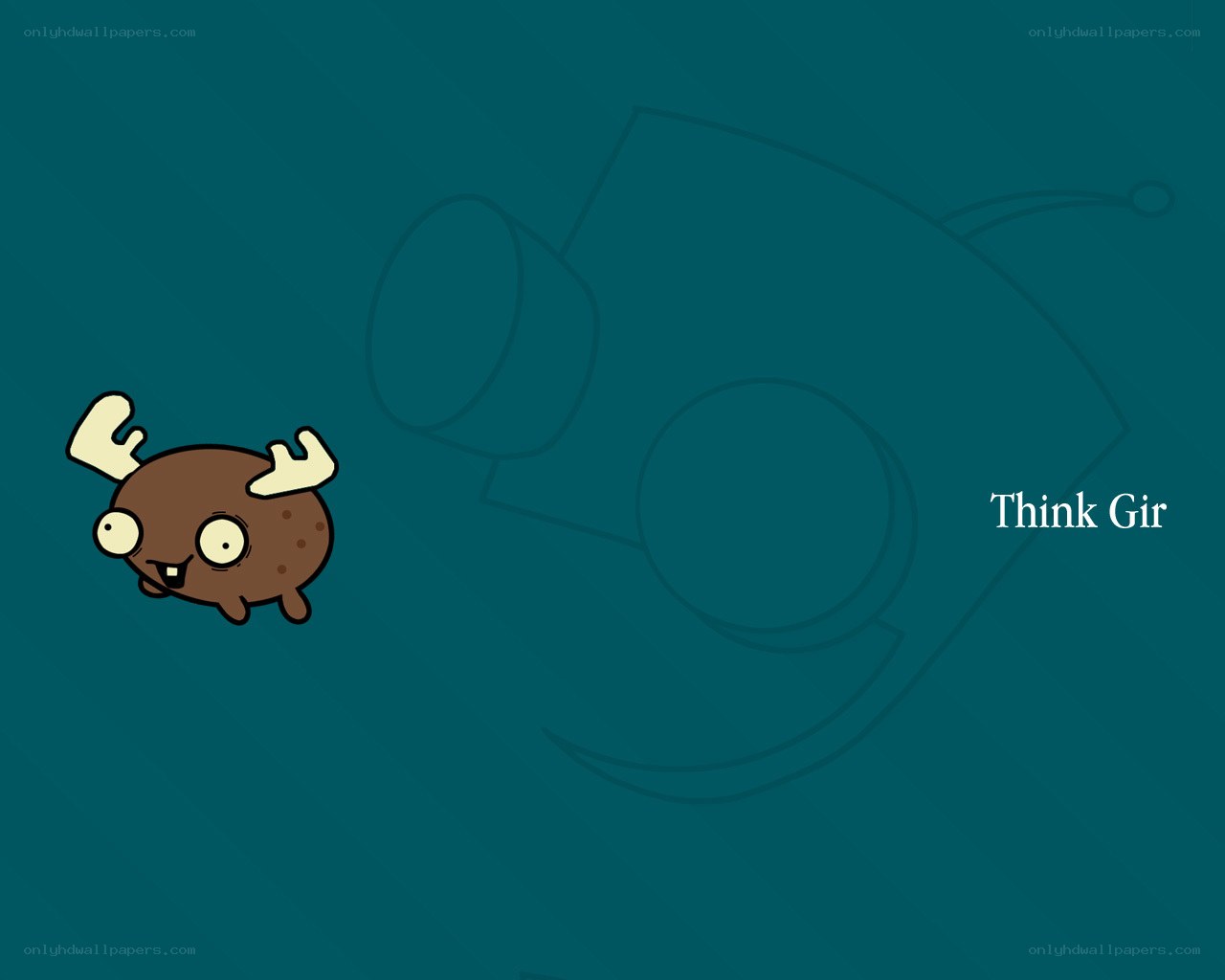 Think Gir character art
