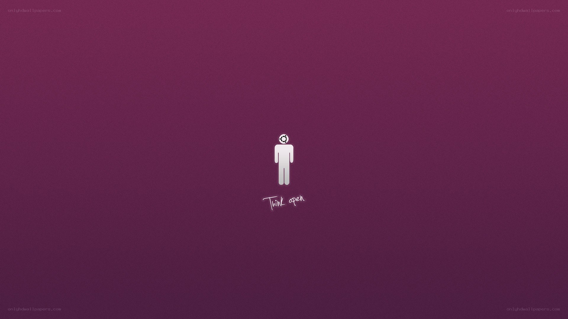 Think Open logo on purple