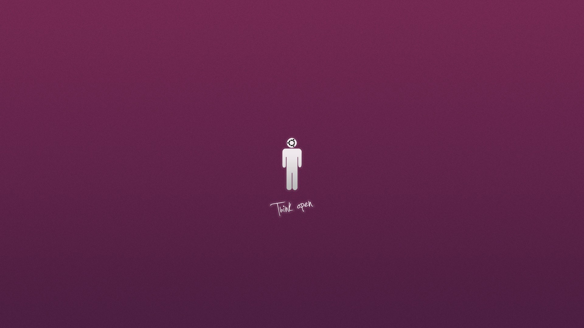 Think Open logo on purple