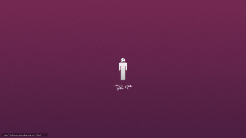 Think Open logo on purple