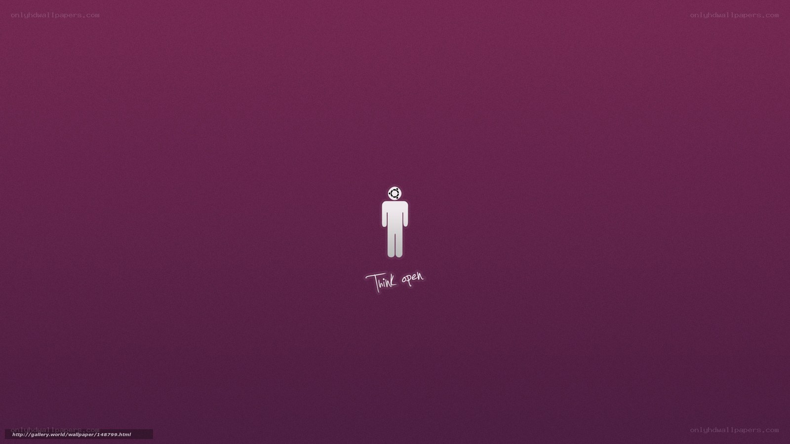 Think Open logo on purple