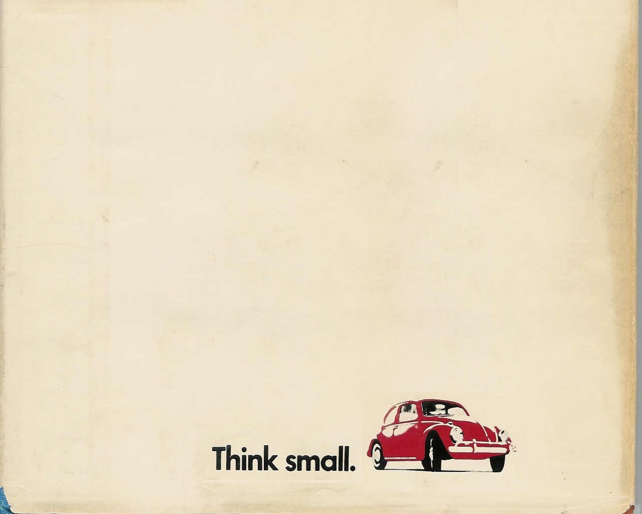Think small ad