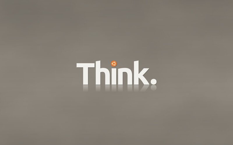 Think with Ubuntu logo