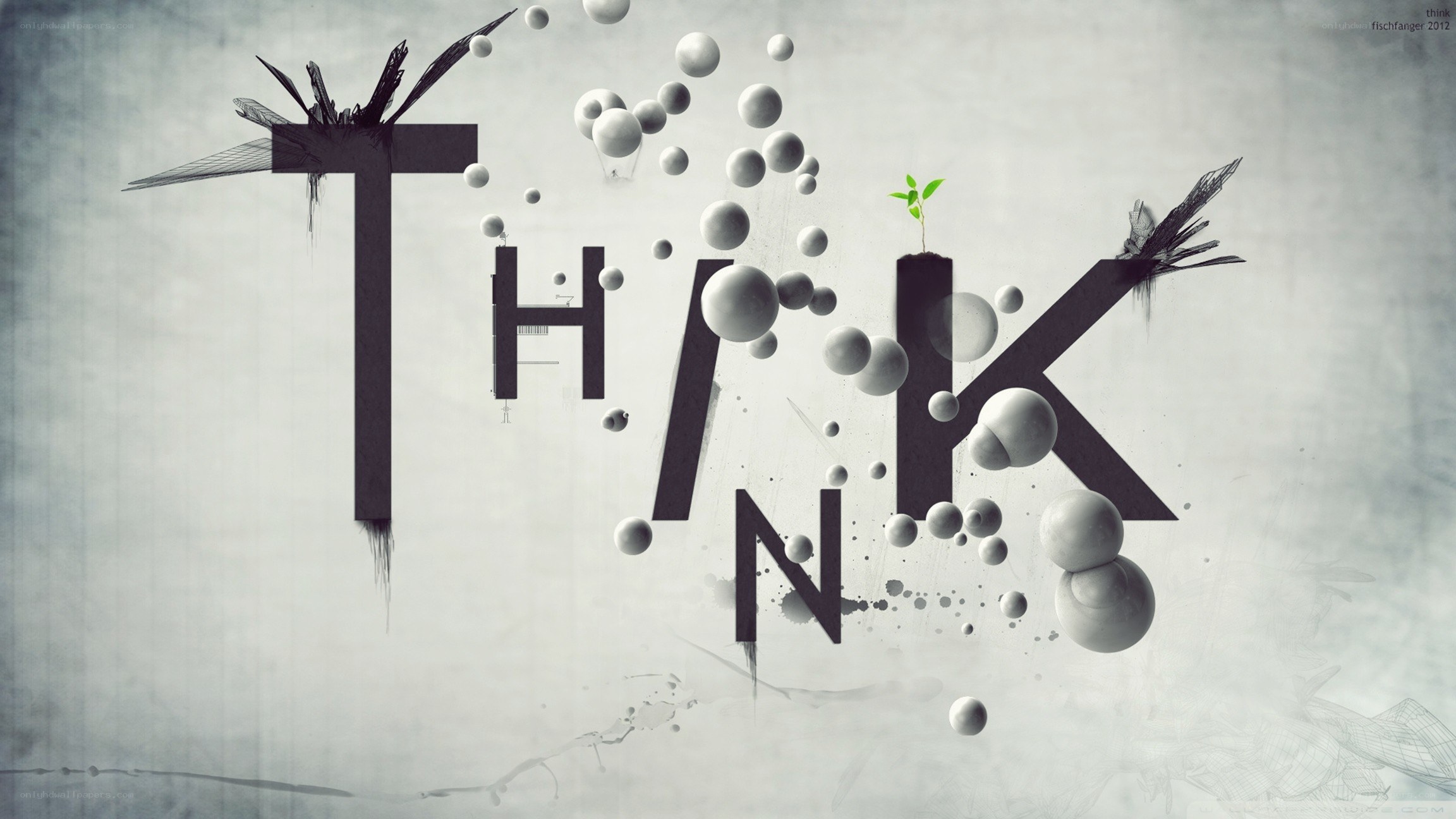Think word art with bubbles
