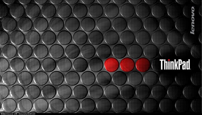 ThinkPad Logo on Textured Surface