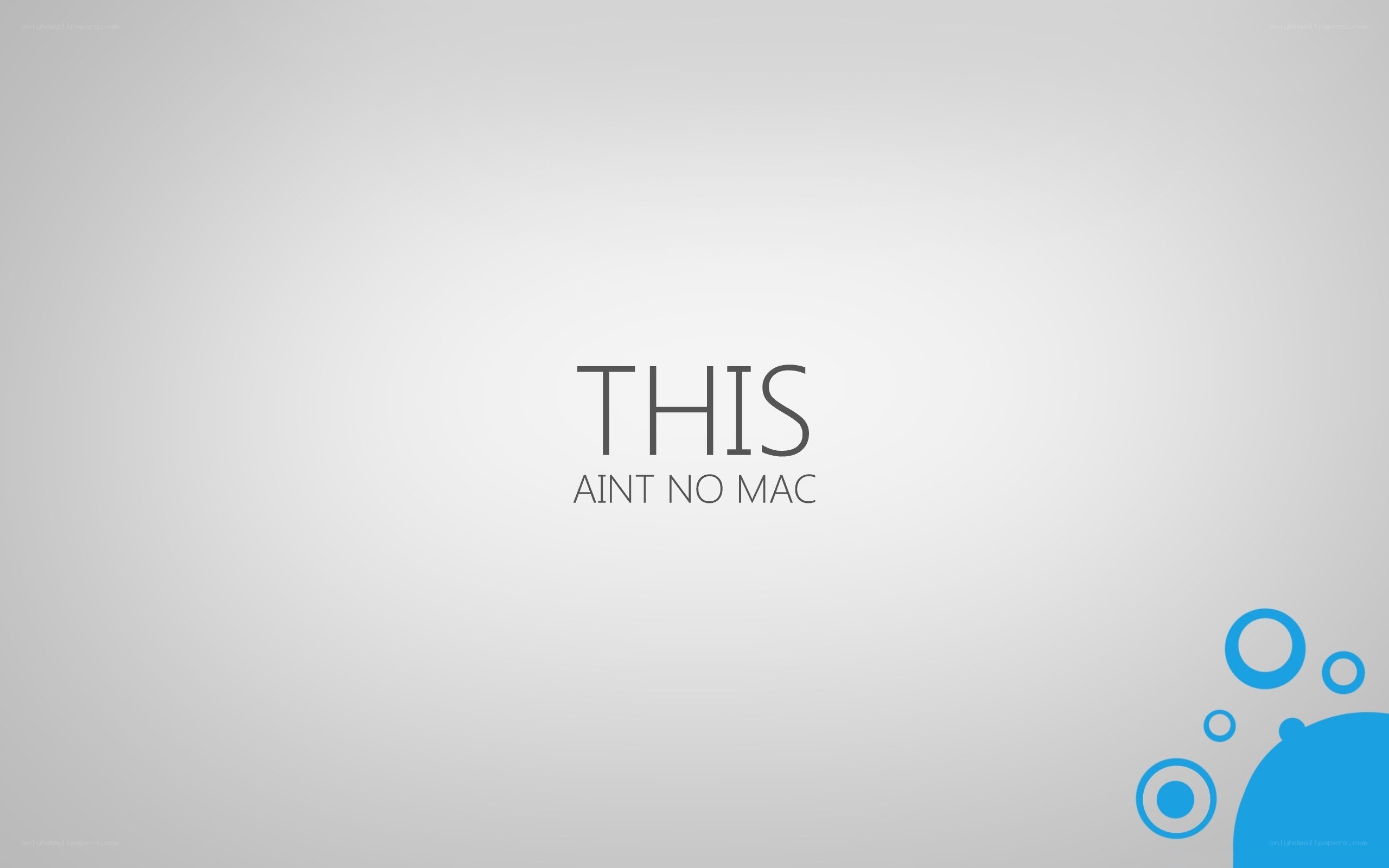 this aint no mac