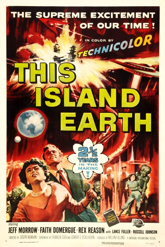 This Island Earth movie poster