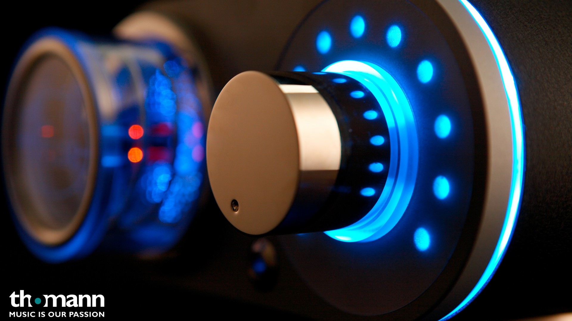 Thomann audio equipment close-up