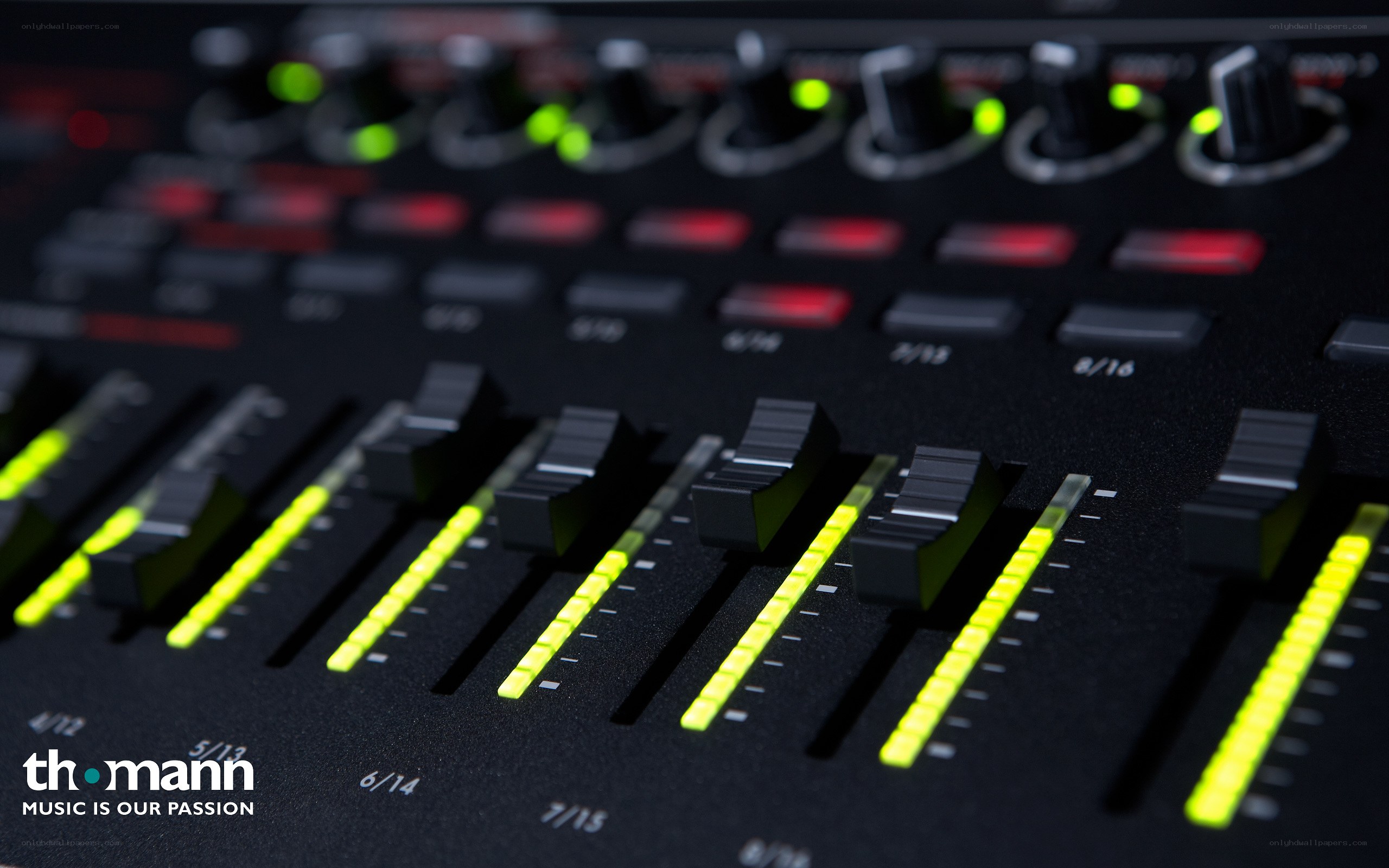 Thomann audio mixer controls