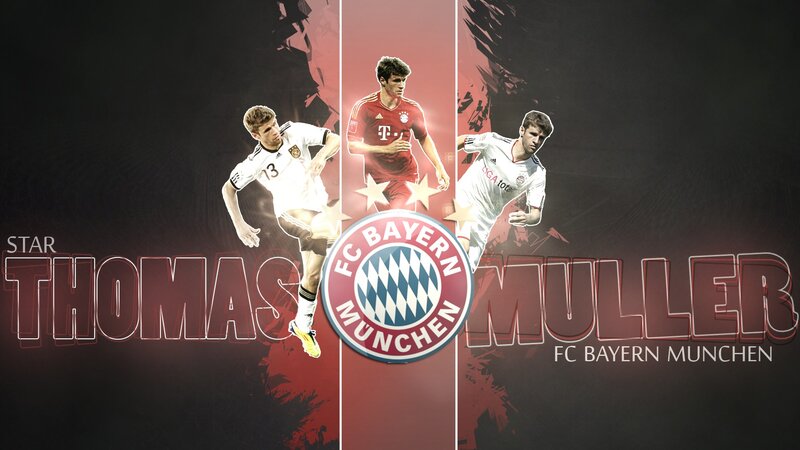 Thomas Muller in Action — Black