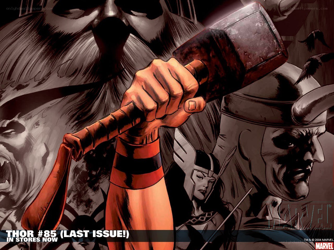 Thor #85 comic cover