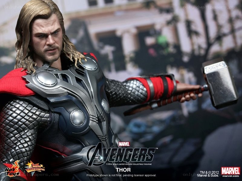 Thor action figure from The Avengers