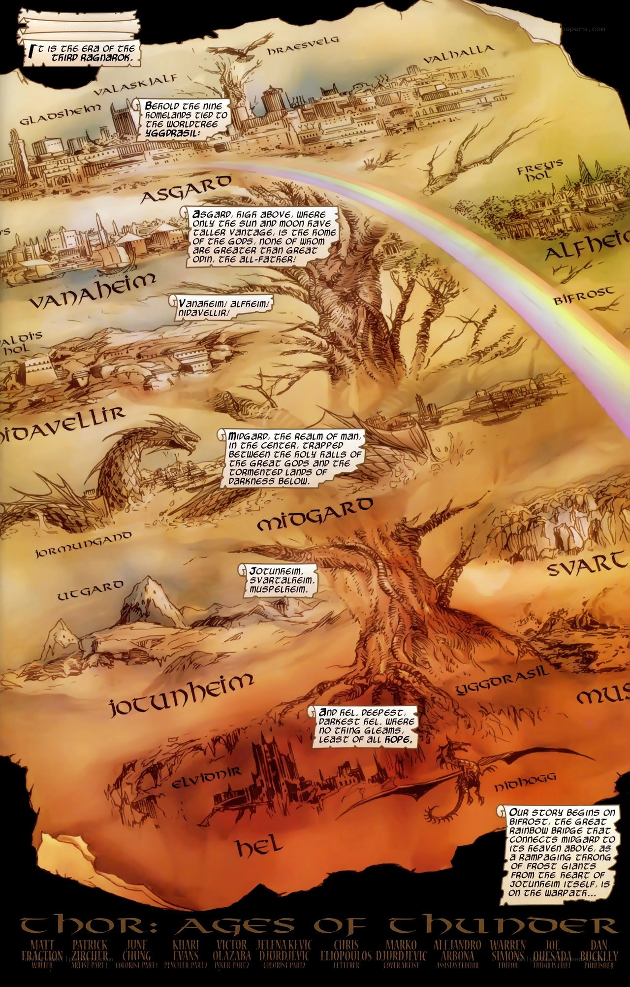 Thor: Ages of Thunder map