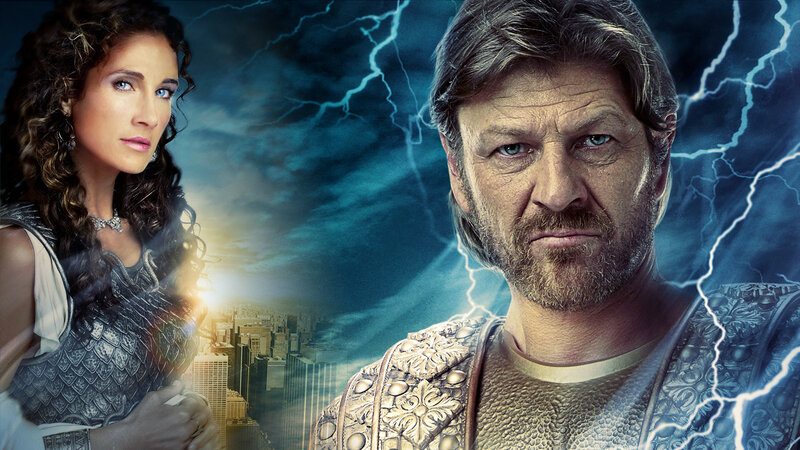 Thor and a woman in armor