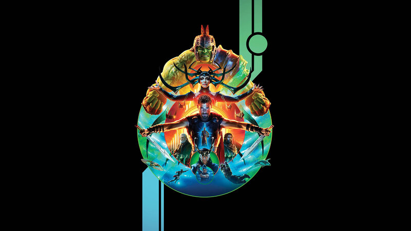 Thor and Hulk in Poster