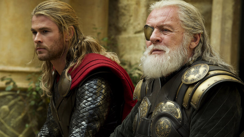 Thor and Odin in Armor