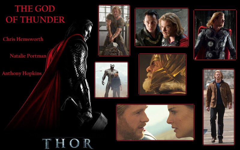 Thor Character Collage