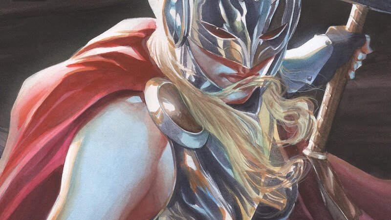 Thor Character in Armor