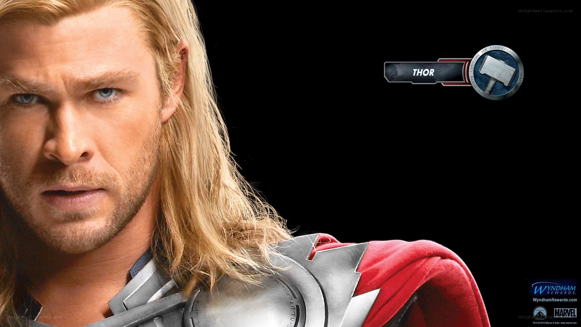 Thor character portrait