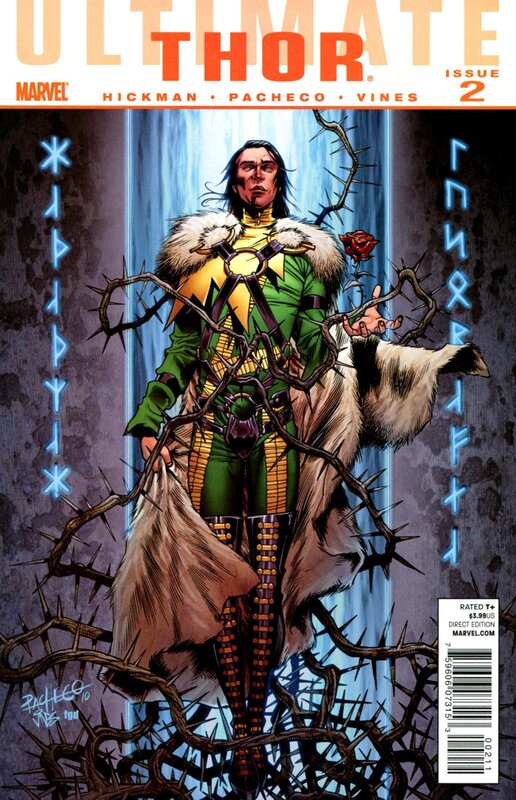 Thor comic book cover