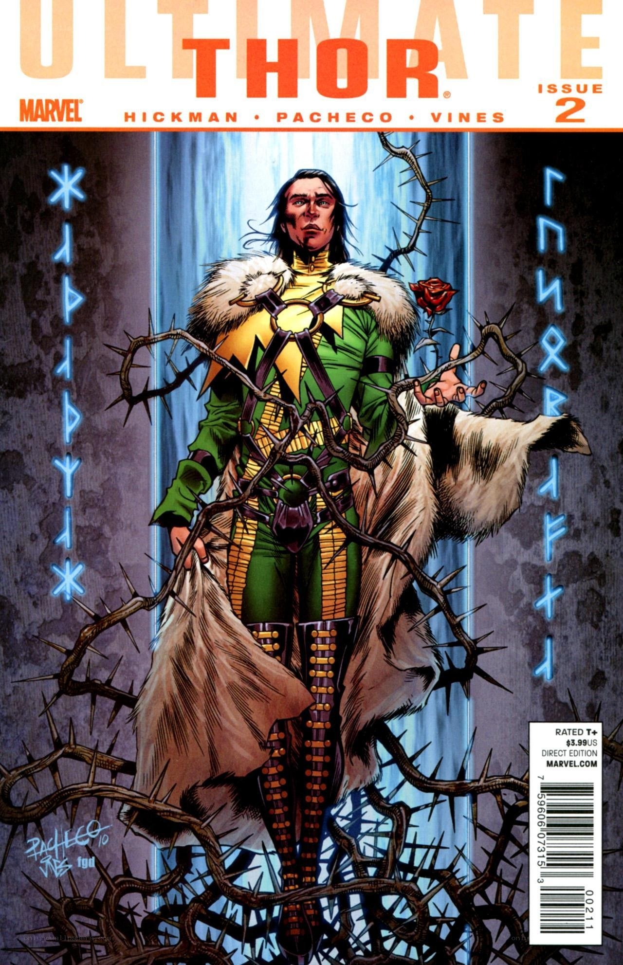 Thor comic book cover