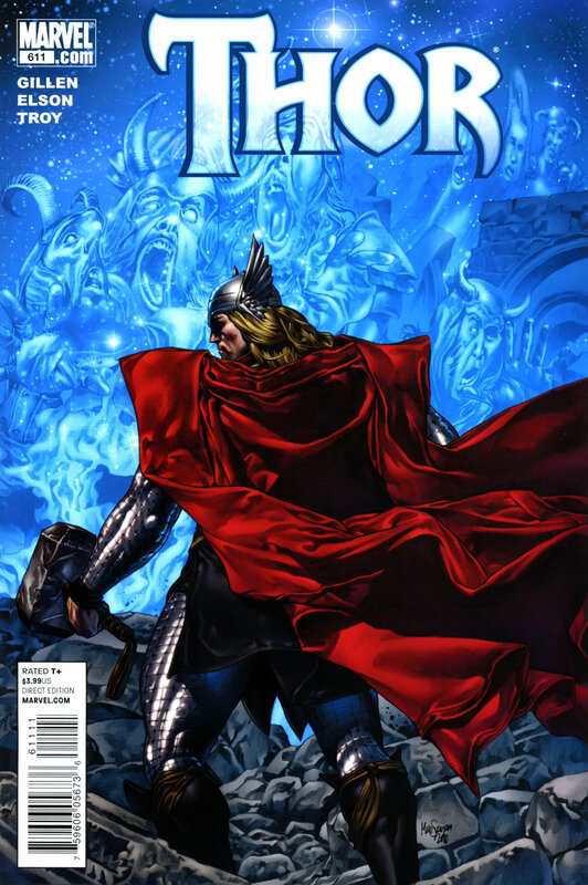 Thor comic book cover
