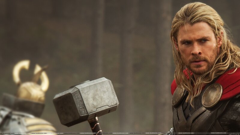 Thor Holding Hammer — Brown, Dramatic