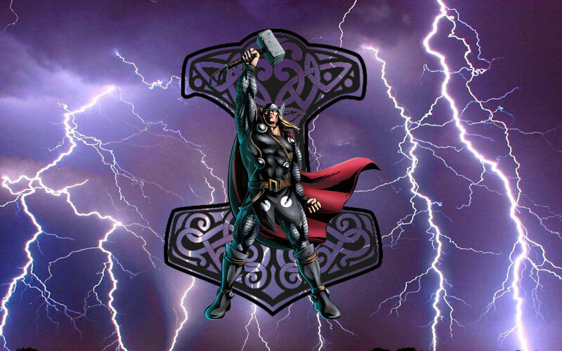 Thor Holding Hammer — Purple