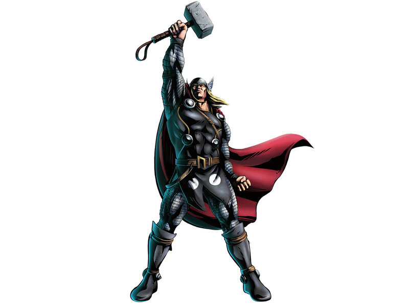 Thor Holding Hammer — Red