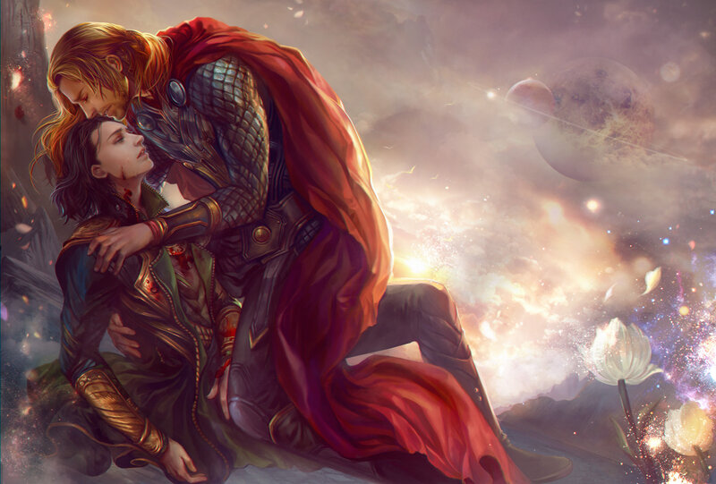 Thor Holding Loki