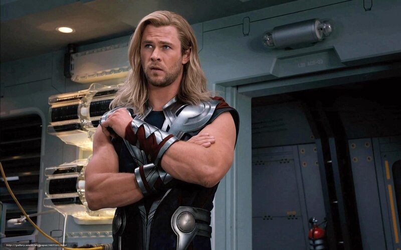 Thor in a spaceship