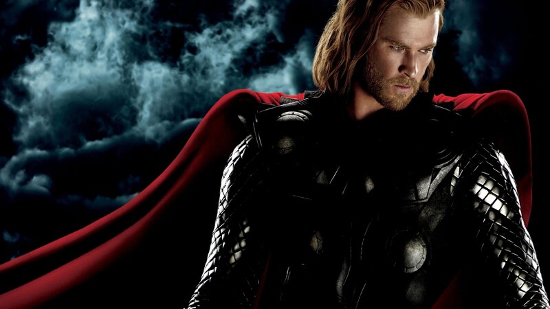 Thor in Armor — Black, Dramatic, Night, Photograph