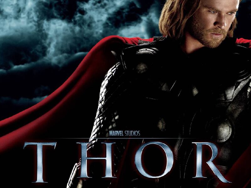 Thor in Armor — Black, Dramatic, Night