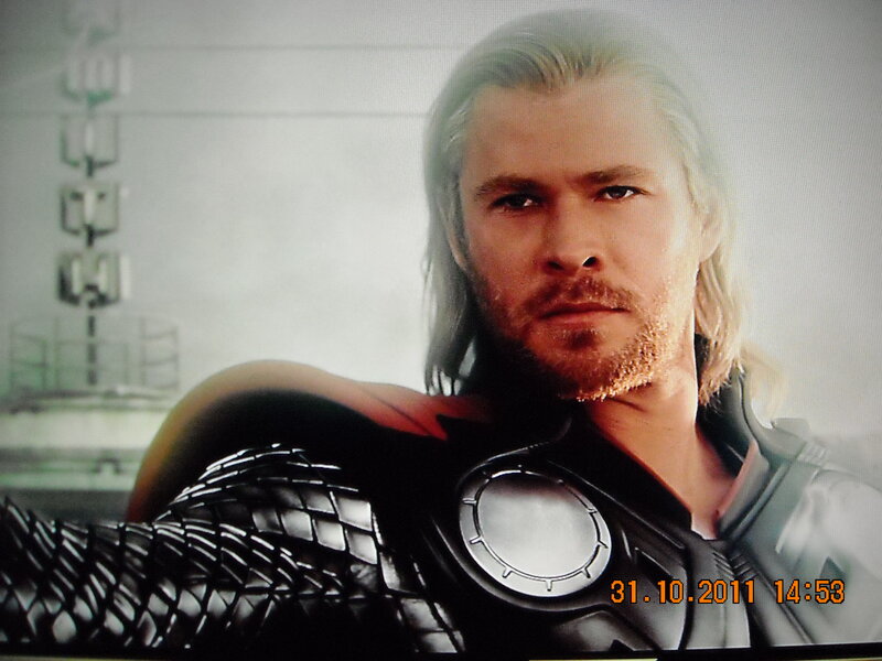 Thor in Armor — Black, Serious