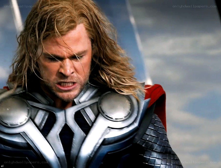 Thor in armor