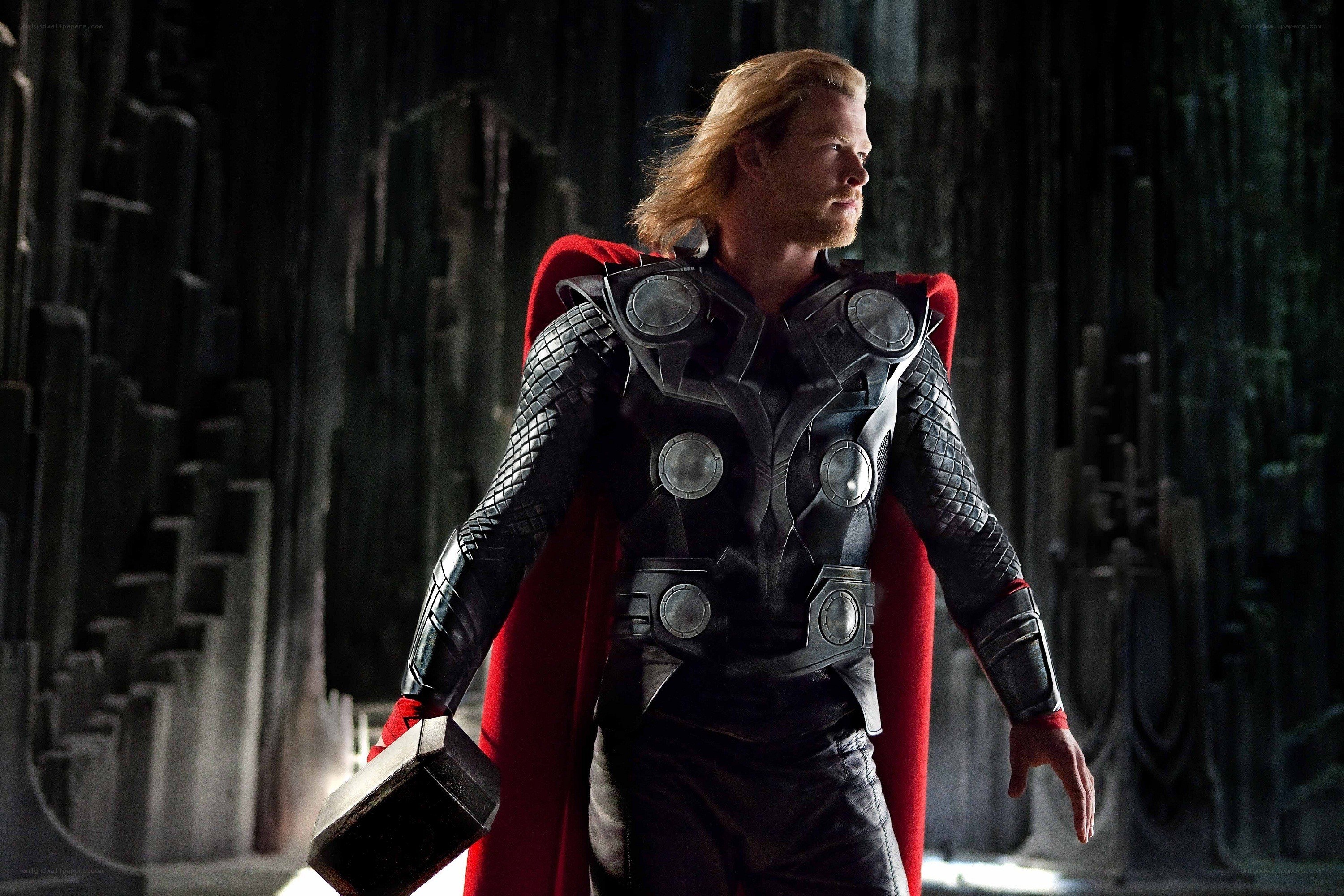 Thor in Asgardian armor