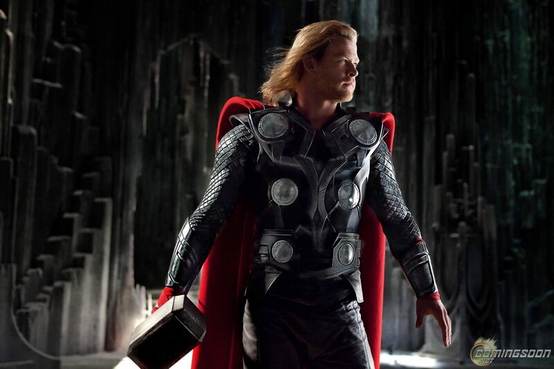 Thor in Asgardian armor