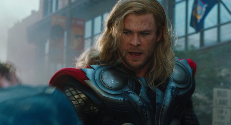 Thor in battle armor