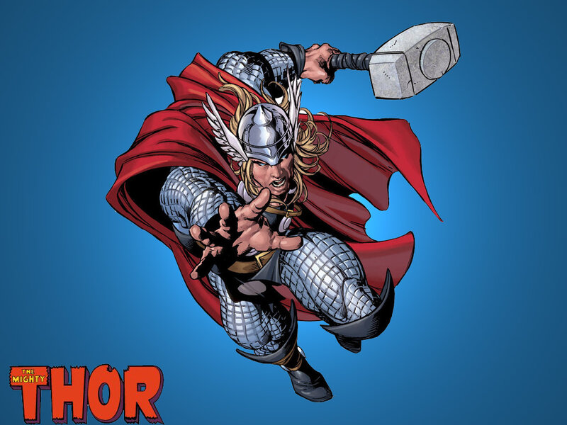 Thor in Flight